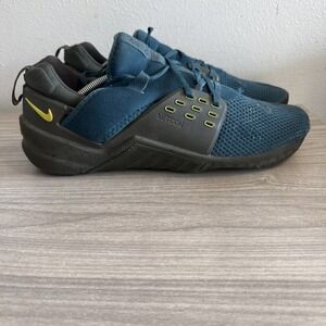 Nike AQ8306-300 Free Metcon 2 Nightshade Teal/ Grey Mens Sneakers Sz 14 Shoes